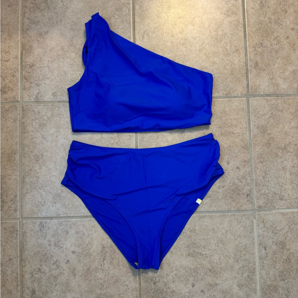 Summersalt One-Shoulder Bikini Set